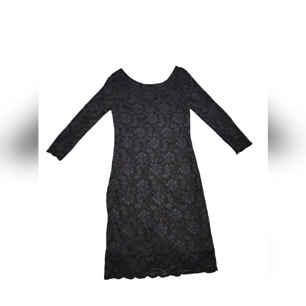 Forever 21 Black Lace Mini Dress, Size M